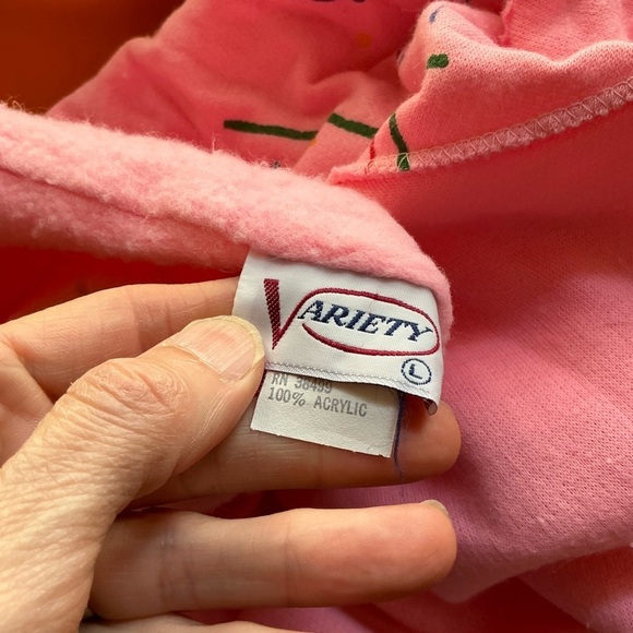 Vtg 80S OOAK pink flash dance top - Picture 2 of 8